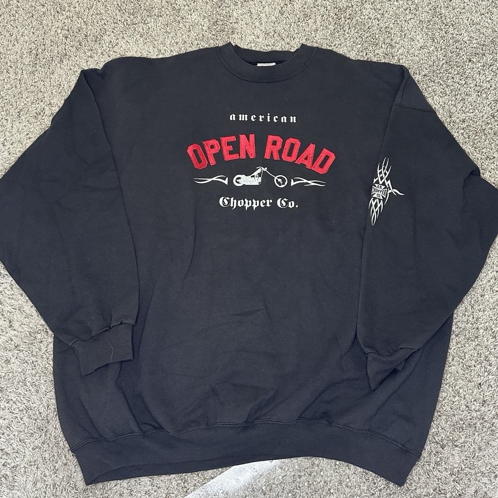 American Open Road Chopper Co Vintage Sweatshirt